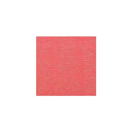 Бумага гофрированная 49121716 нежно-красная Италия 50 см*2.5 м 180 г