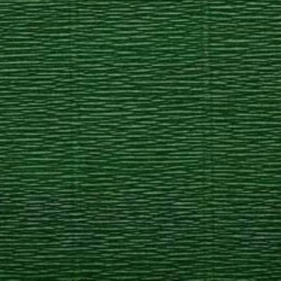 Бумага гофрированная 620961 темно-зеленая Италия 50 см*2.5 м 140 г