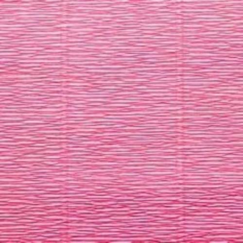 Бумага гофрированная 620971 розовая Италия 50 см*2.5 м 140 г