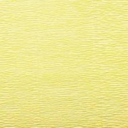 Бумага гофрированная 620974 желтая Италия 50 см*2.5 м 140 г