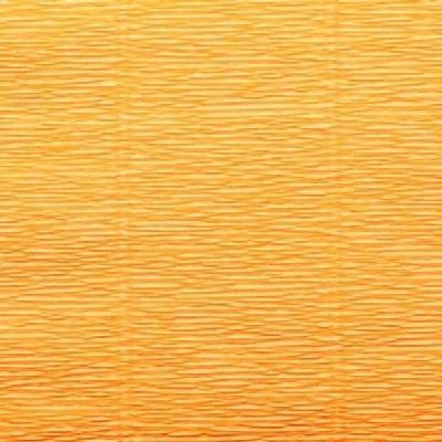 Бумага гофрированная 620976 светло-оранжевая Италия 50 см*2.5 м 140 г