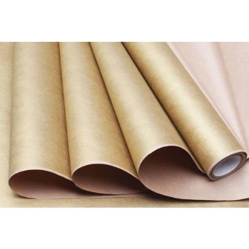 Бумага крафт в рулоне 70 см*10 м Тонировка золото 70 г/м2 62304з