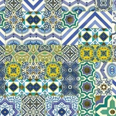 Бумага упаковочная глянцевая 70*100 см Польша в рулоне абстракция № 2 25 л/уп 80 г/м2 535960