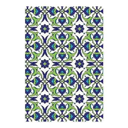 Бумага упаковочная глянцевая 70*100 см Польша в рулоне орнаменты № 2 (25 листов) 80 г/м2 535967