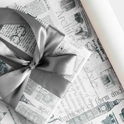 Бумага упаковочная глянцевая Архитектура 70 см*10 м 514210