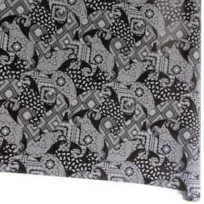 Бумага упаковочная глянцевая Ночной пейсли 70*100 см 10 л/уп 550243