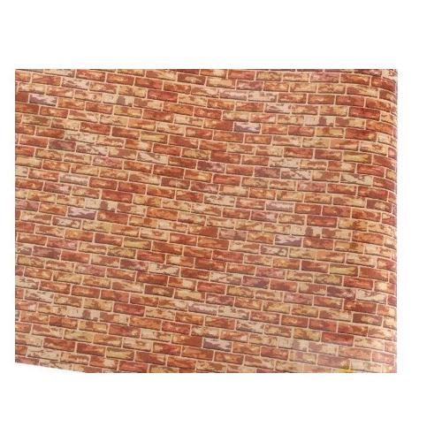 Бумага упаковочная крафт 70*100 см Кирпичный лофт 1 лист 550565