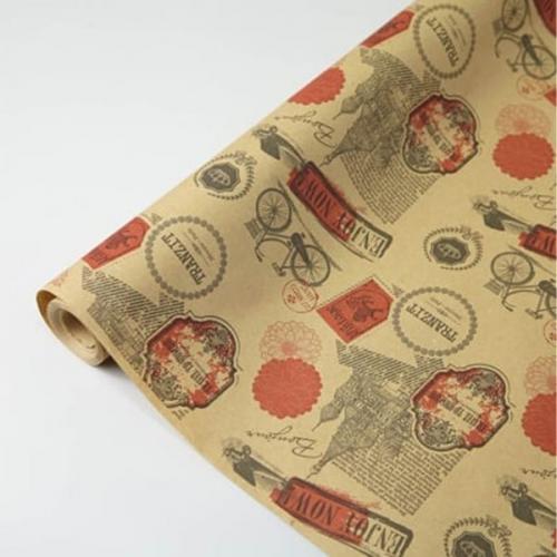 Бумага упаковочная крафт в рулоне 70 см*10 м Tranzit 49522