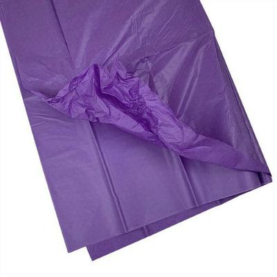 Бумага упаковочная тишью 50*66 см Фиолетовый 10 листов 17 г 49191266
