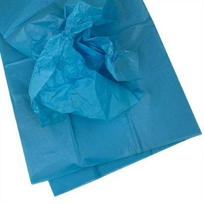 Бумага упаковочная тишью 50*66 см Голубой 10 листов 17 г 49193060