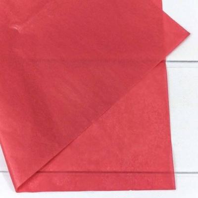Бумага упаковочная тишью 50*66 см Красный 10 листов 4412110