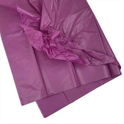 Бумага упаковочная тишью 50*66 см Пурпурный 10 листов 17 г 49191241