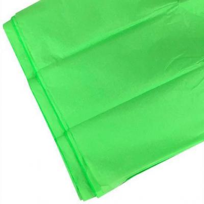 Бумага упаковочная тишью 50*75 см Флюорисцентный Зеленый 10 листов 17 г 99-304