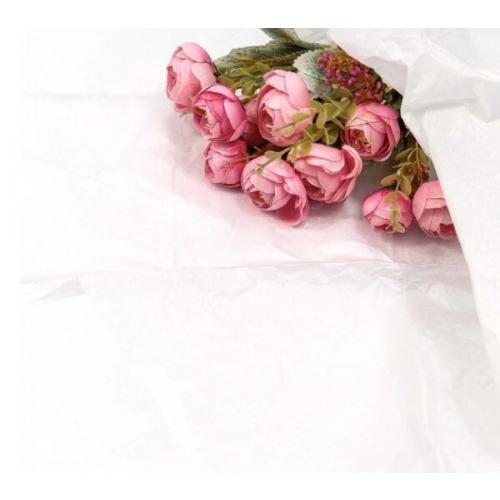 Бумага упаковочная тишью 50*66 см Белый 50 листов 441213