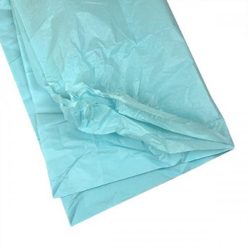 Бумага упаковочная тишью 50*66 см Голубой 10 листов 14 г/м2 49191290