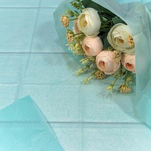 Бумага упаковочная тишью 50*66 см Тиффани 10 листов 441699