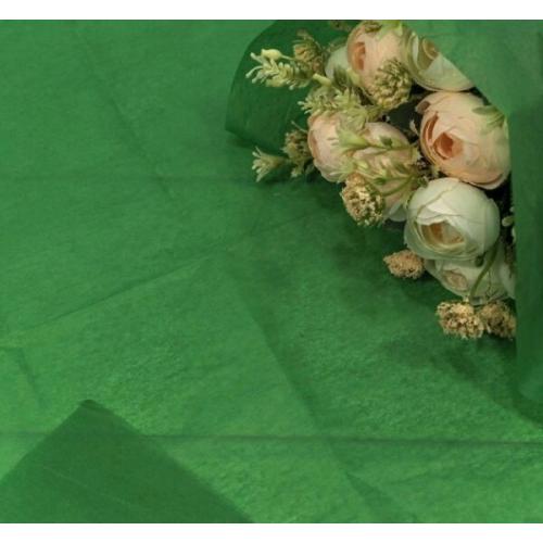 Бумага упаковочная тишью 50*66 см Зеленый 10 листов 441238