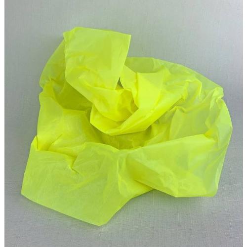 Бумага упаковочная тишью 51*66 см Флюорисцентный Желтый 10 листов 17 г/м2 531926