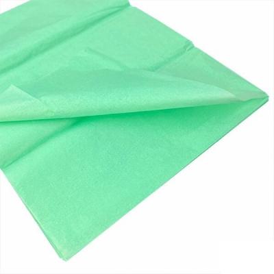 Бумага упаковочная тишью 51*66 см Изумрудный 10 листов 14 г/м2 49191337