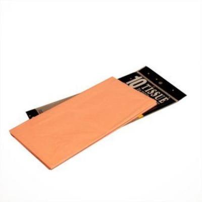 Бумага упаковочная тишью 51*66 см Персиковый 10 листов 17 г/м2 4919162