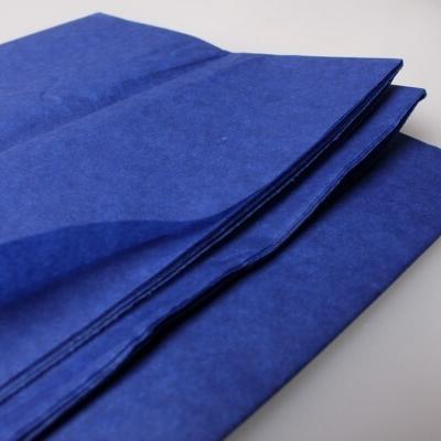 Бумага упаковочная тишью 66*50 см Синий 10 листов 49516с