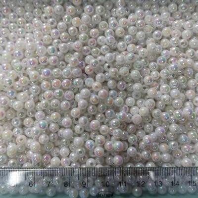 Бусины перламутр 6 мм 100 г Белый 271455