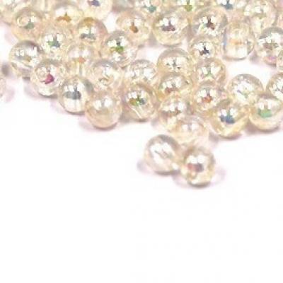 Бусины перламутр 8 мм 100 г Прозрачно-бежевый 271457
