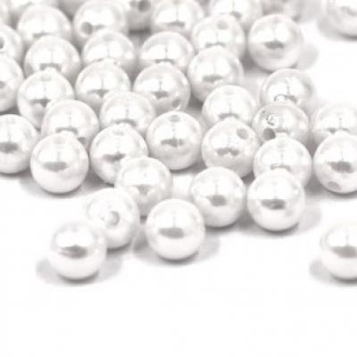 Бусины жемчуг 18 мм 100 г Белый 271579