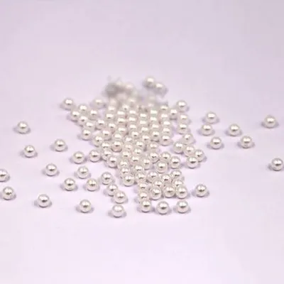 Бусины жемчуг 6 мм 100 г Белый 27113