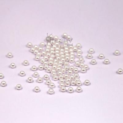 Бусины жемчуг 6 мм 100 г Молочный 27160