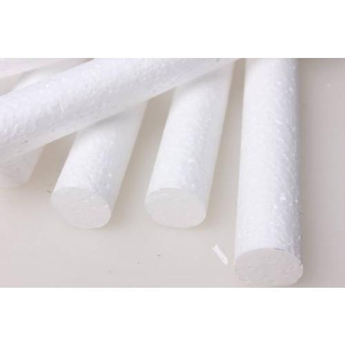 Цилиндр пенопластовый 3*60 см 1 шт белый 650041