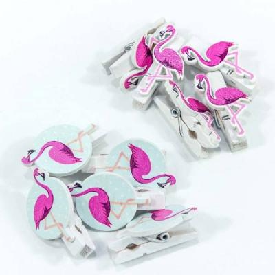 Декоративная прищепка 'Фламинго' 3,5*1,8см