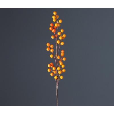 Декоративная ветка с ягодами 50 см 50139