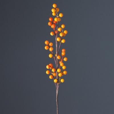 Декоративная ветка с ягодами 50 см 50139