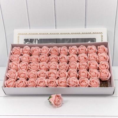 Декоративный цветок-мыло 'Роза' Умеренный розовый 5.5*4 см 440820