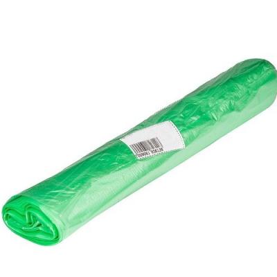 Фасовочный пакет 30*40 см 10 мкм зеленая (5 рулонов)