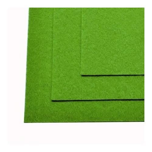 Фетр жесткий 20*30 см 1 мм Зеленый 10 шт 271912