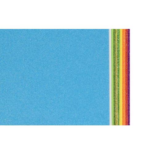 Фоамиран 30*20 см 2 мм Ассорти с блестками 10 шт/уп, цена за упаковку