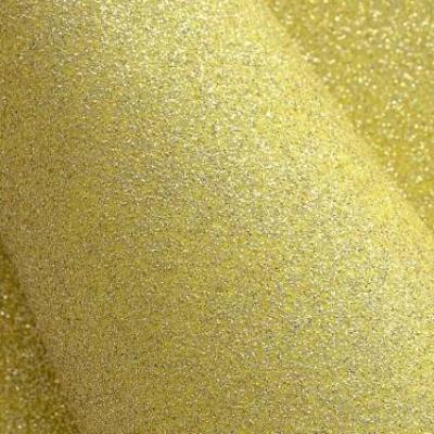 Фоамиран глиттерный самоклеющийся А4 (10 листов) золото 171759