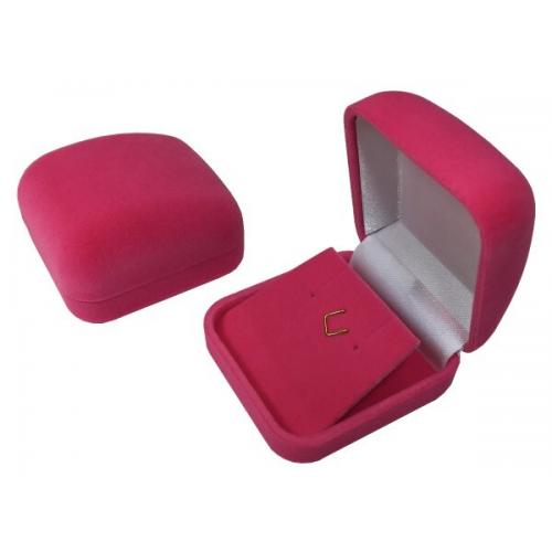 Футляр бархатный Под кулон фуксия 42462