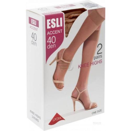 Гольфы женские ESLI ACCENT 40 den 2 пары 23-25