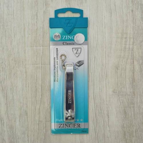 Клиппер Zinger SLN-604-FC серебро, с пилкой, длина 8 см