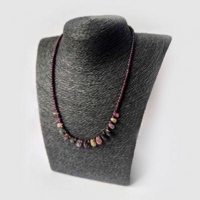 Колье из натурального камня Турмалина 81053