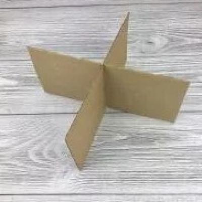 Комплект разделителей для коробки 19*19*9 см Крафт 517702