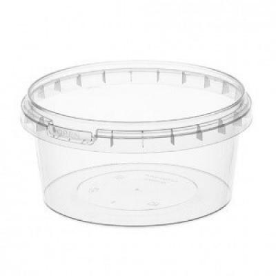 Контейнер круглый с крышкой 500 мл Прозрачный 516744