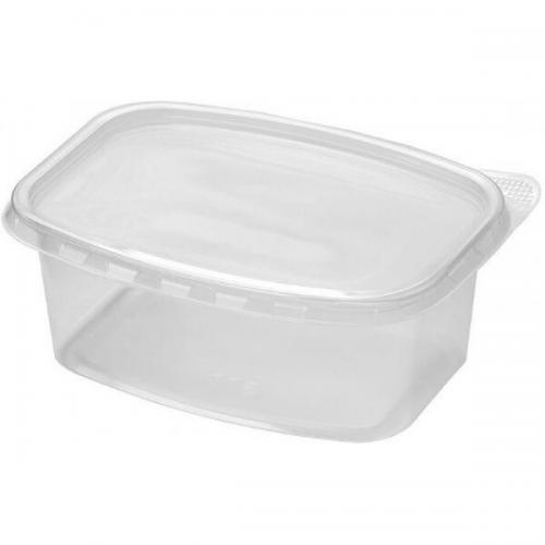 Контейнер прямоугольный с крышкой 108*82 мм 350 мл УЮ по 100 штук 90135