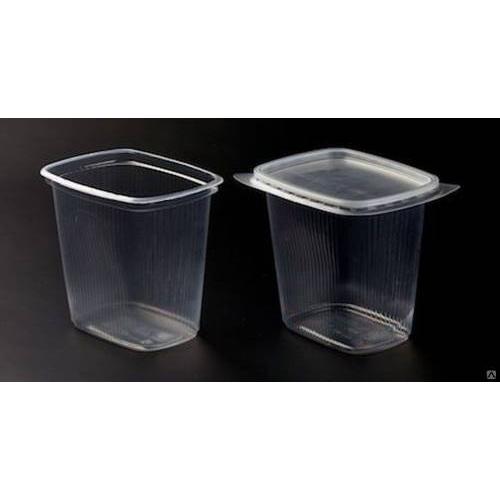 Контейнер прямоугольный с крышкой 108*82 мм 500 мл ЮМТ по 50 штук