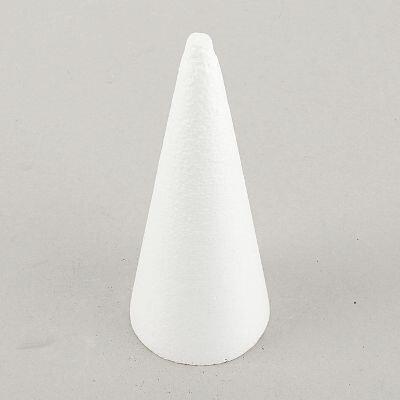 Конус пенопластовый 25*9 см 271619
