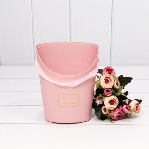 Коробка для цветов ваза 15.5*12*19 см 'Maison des fleurs' Розовый 446968