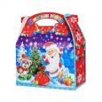 Коробка картонная для сладких подарков 22*9*20 см Скоро-скоро Новый год 1.5 кг